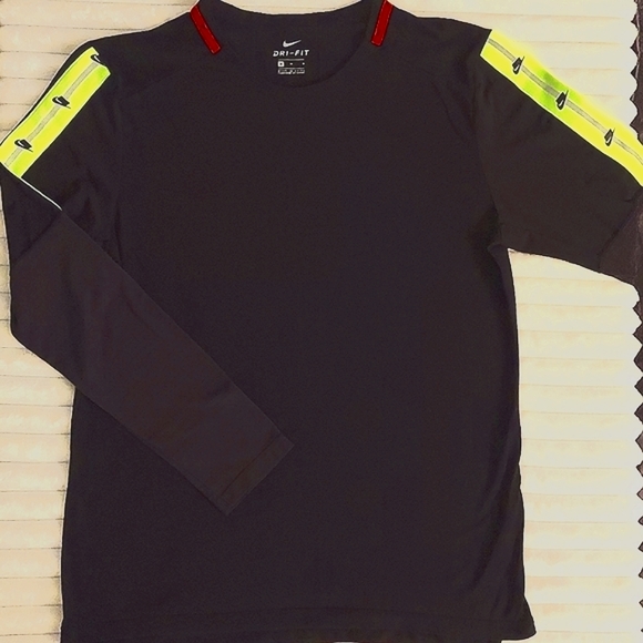 Nike "NSW" Dri-Fit, Men's, Med, L/S, Tee - Picture 1 of 5